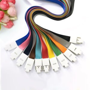 15mm ID lanyard with buckle hook for badge holder–bulk supply-100 pcs pack
